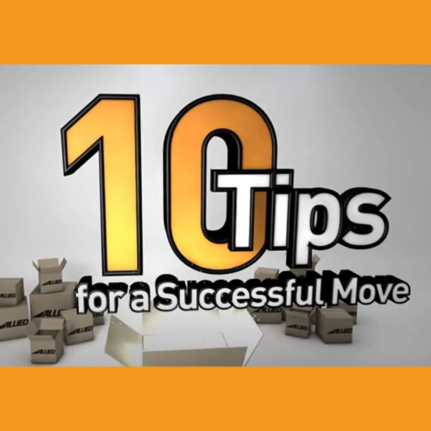 10 tips for a successful move video thumbnail